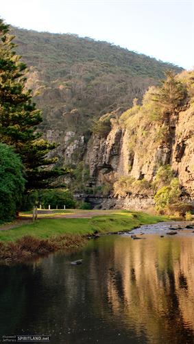 Creek Below Cliff, Vic.